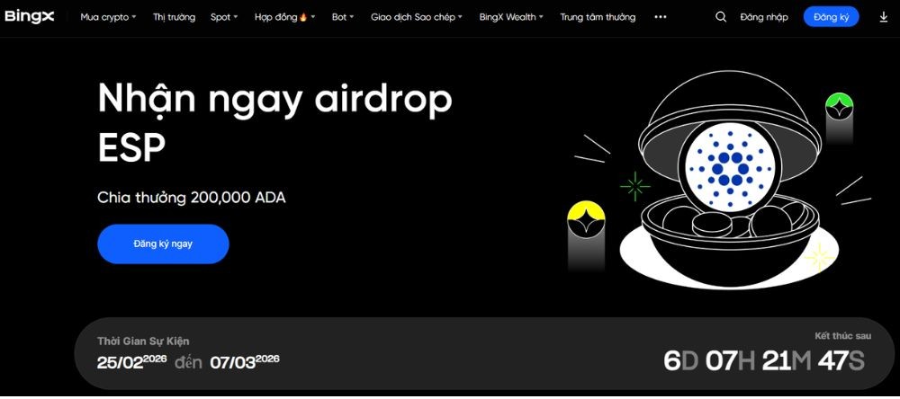 Sự kiện Airdrop ESP