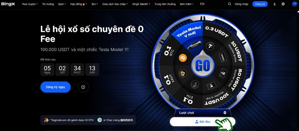 Tham gia để nhận nhiều phần thưởng hấp dẫn