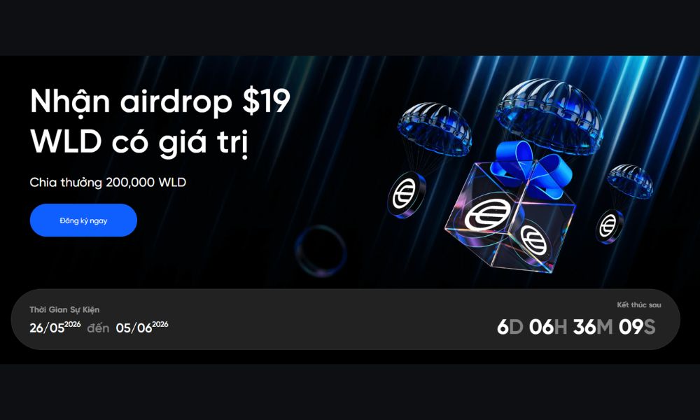 Nhận Airdrop WLD