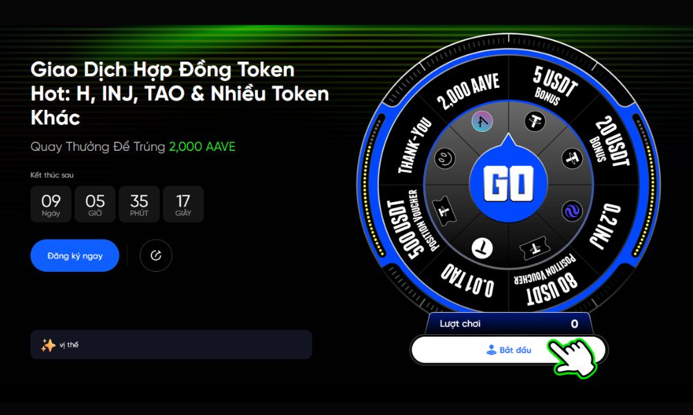 Giao dịch hợp đồng Token hot