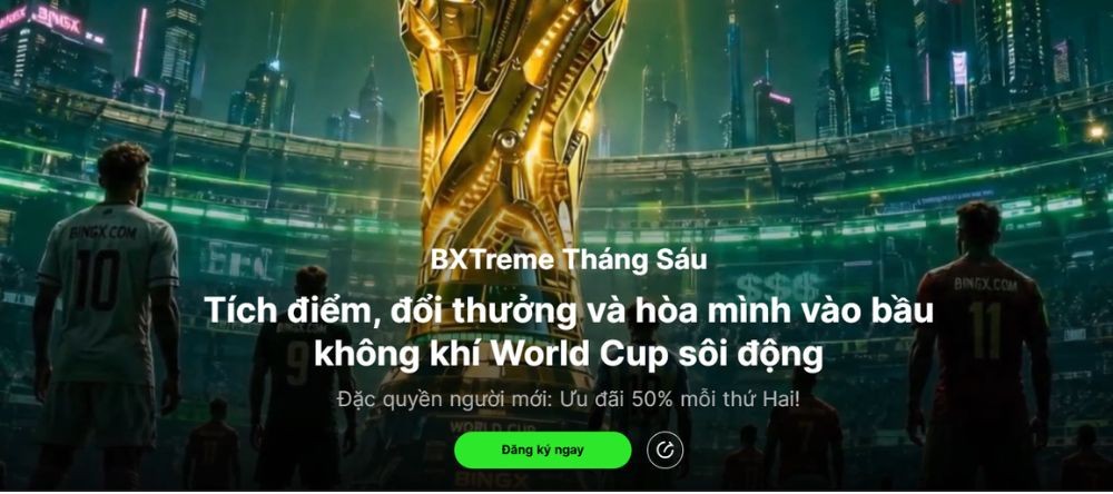 Hòa mình vào bầu không khí World Cup sôi động