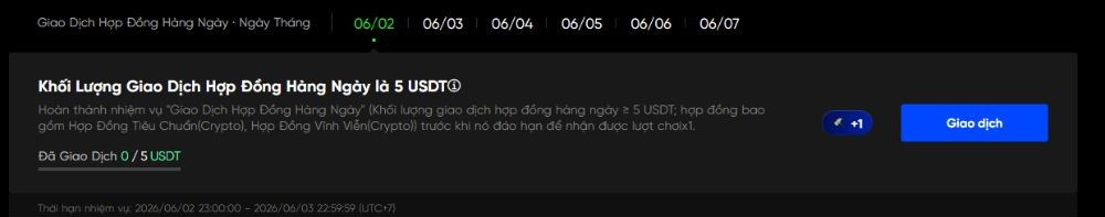 Nhiệm vụ hàng ngày