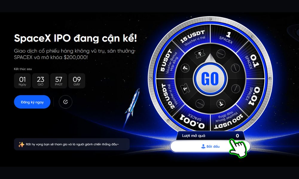 SpaceX IPO cận kề, săn thưởng SPACEX và mở khóa $200,000 1 SpaceX IPO