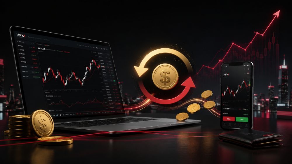Backcom HFM là chương trình hoàn phí dành cho trader giao dịch tại HFM thông qua hệ thống đối tác.