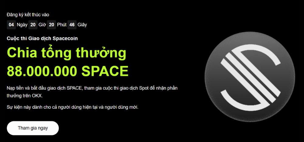 Giao dịch Spacecoin