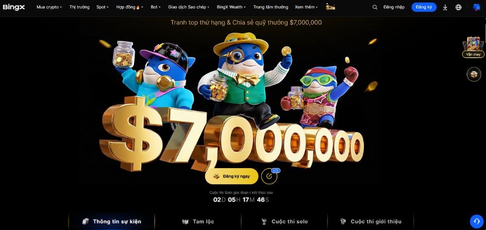 Sự kiện chào đón năm mới từ BingX