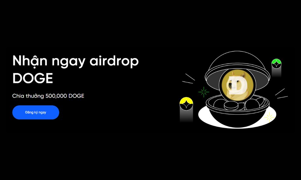 Nhận Airdrop DOGE trên BingX: Chia thưởng 500,000 DOGE 11 Airdrop DOGE
