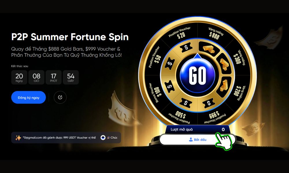 P2P Summer Fortune Spin