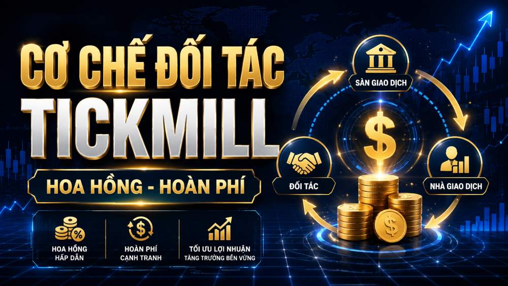 Cơ chế đối tác sàn Tickmill hoạt động như thế nào?